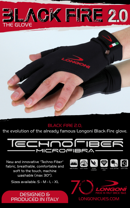 Black Fire 2.0 Handschuh Grösse S, rechte Hand
